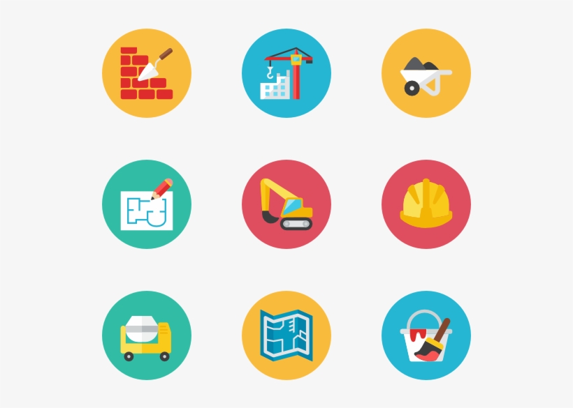 Construction 13 Icons - Icon Construction, transparent png