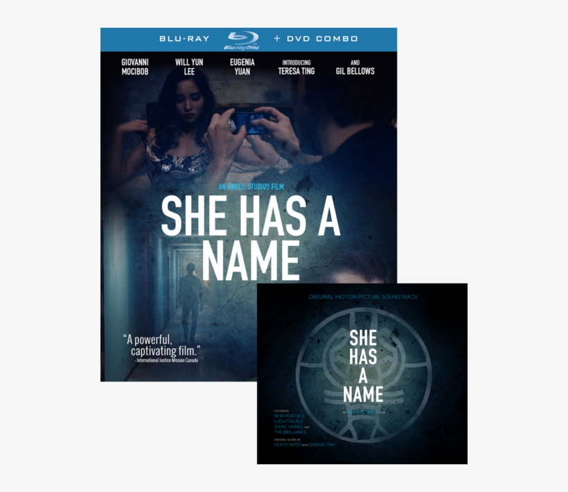 Blu-ray Dvd Soundtrack - She Has A Name, transparent png