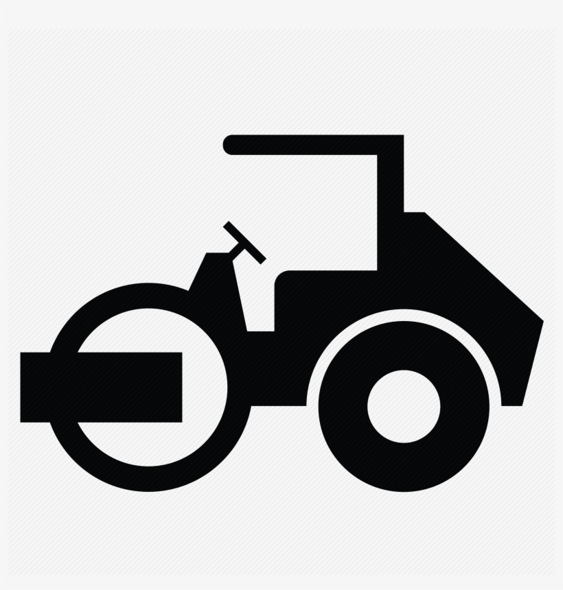 Heavy Equipment Silhouette At Getdrawings - Construction Equipment Icon, transparent png