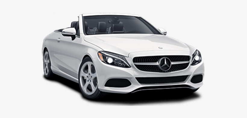 Mercedes Benz White Png - Mercedes C Class Convertible White, transparent png