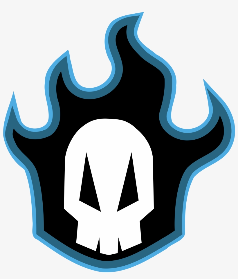 Open - Bleach Skull Symbol, transparent png