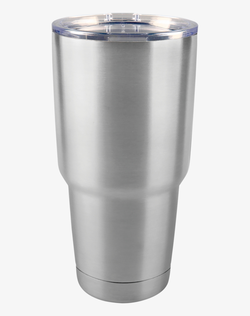 Personalized Stainless Steel Tumbler With Silver Finish, transparent png