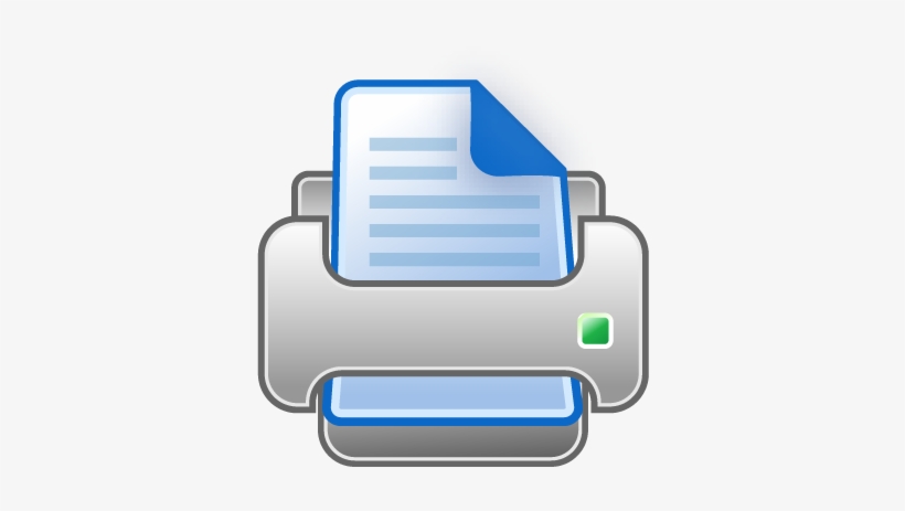 Download Transparent Print - Printer Icon - PNGkit