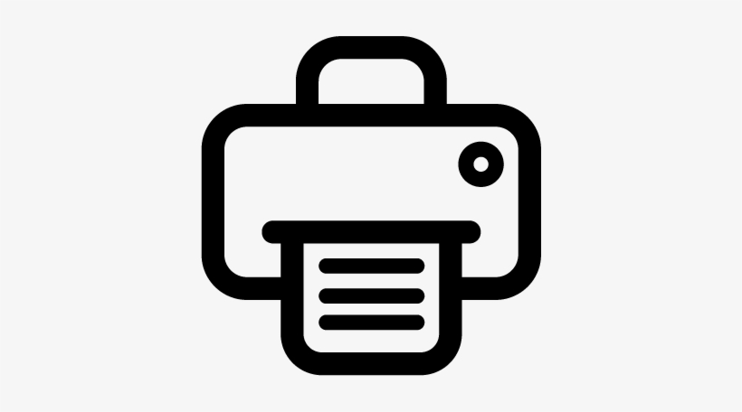 Printer - Icon, transparent png