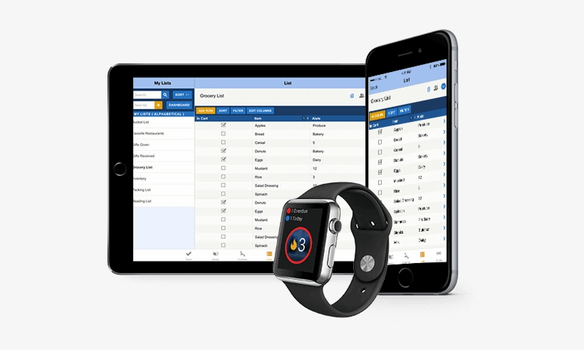 Toodledo On Your Iphone, Ipad And Apple Watch - Ipm Soft Silicone Replacement Sports Band For Apple, transparent png