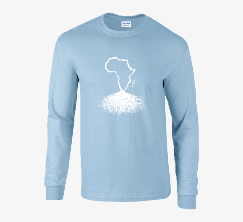 Africa Roots - White Outline - Love My Siberian Husky Long Sleeve Dog T-shirt, transparent png
