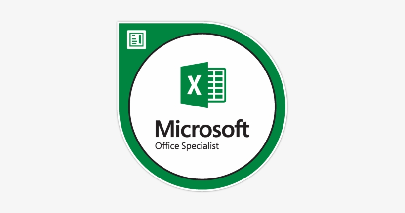 Microsoft Office Specialist Excel, transparent png