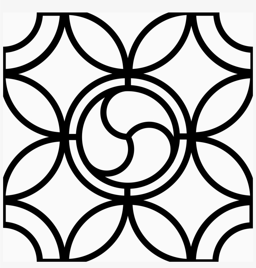 This Free Icons Png Design Of Triskell Leaded Glass, transparent png