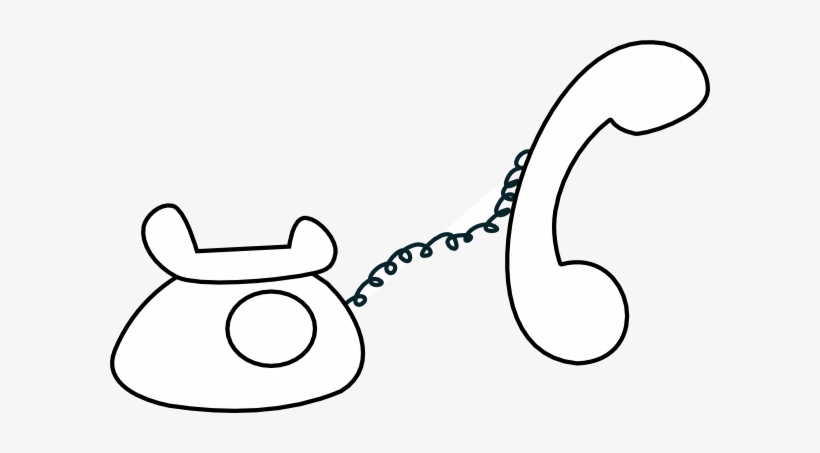 Cartoon Phone Outline 2 Svg Clip Arts 600 X 373 Px, transparent png