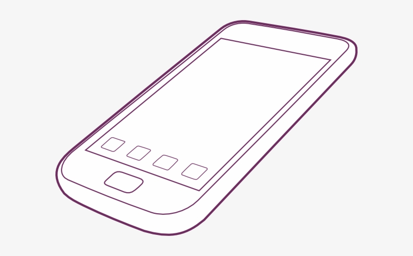 Smartphone Black And White, transparent png