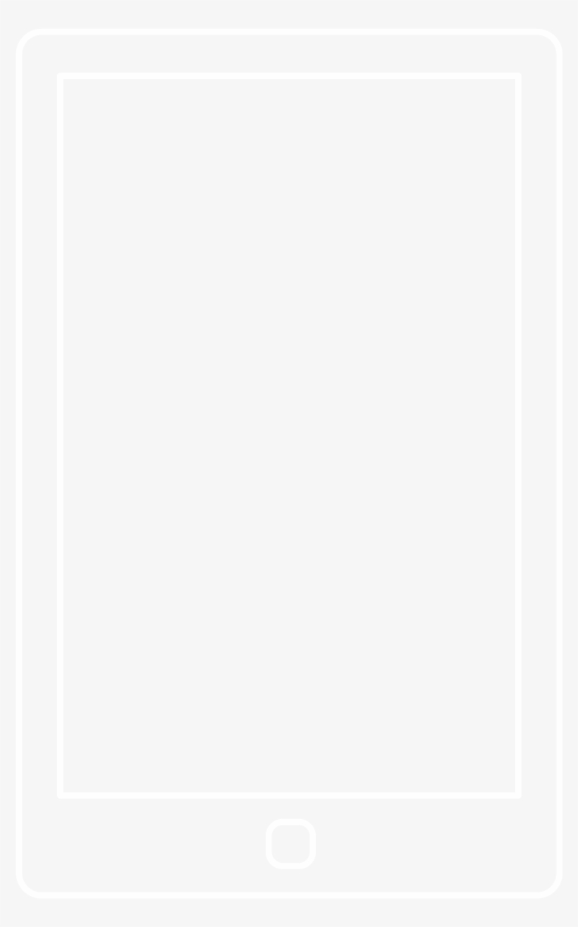 Kado Phone Outline - Iheartradio Logo White, transparent png