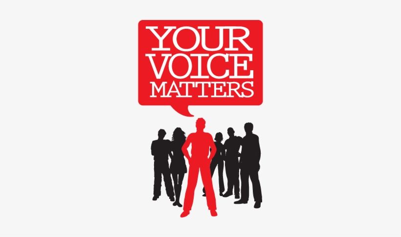 Your Voice Matters Png, transparent png