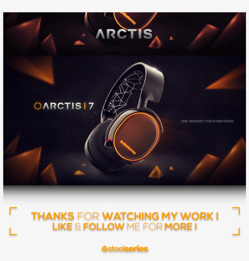 Steelseries Arctis 5 7.1 Surround Rgb Gaming Headset, transparent png