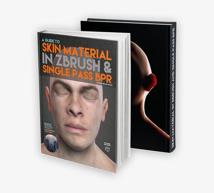 Zbrush Skin Material & Single Pass Render Free Pdf - Zbrush, transparent png