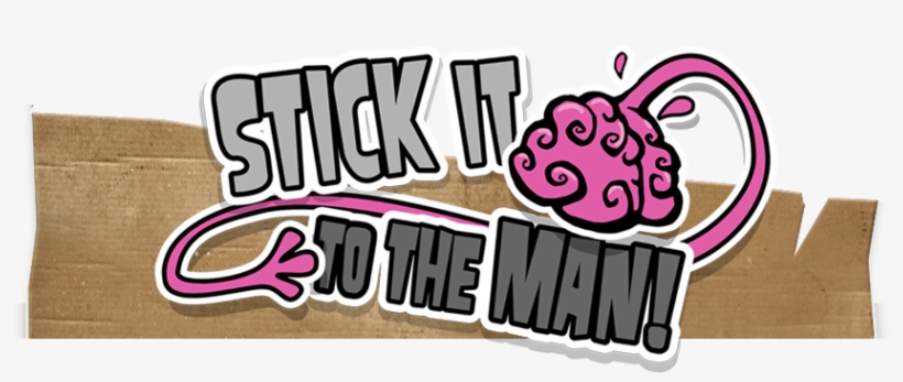 Stickittotheman-logo - Stick It To The Man Ps4 (ps4), transparent png