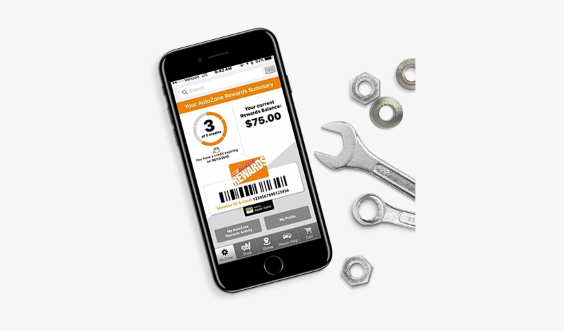 Sign Up - Autozone, transparent png
