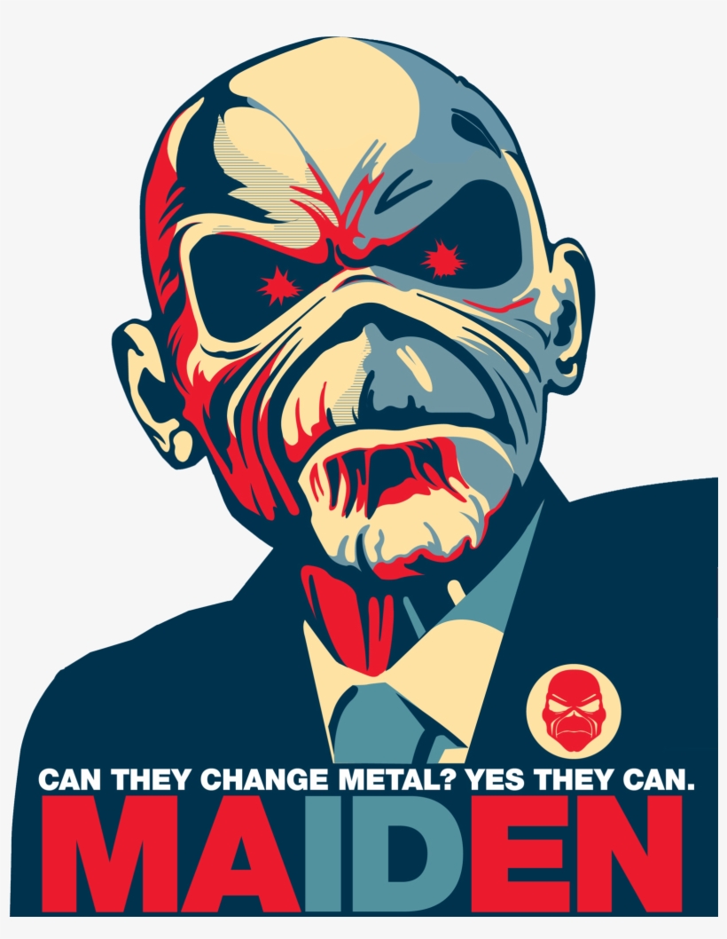 Can They Change Metal - Iron Maiden Change T Shirt, transparent png