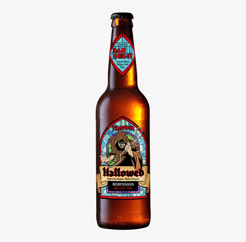 Ironmaidenbeer - Com - “ - Iron Maiden Trooper Hallowed, transparent png