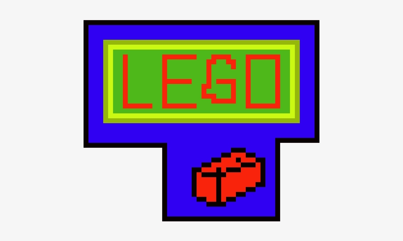 Lego Logo And Brick - Lego Logo, transparent png