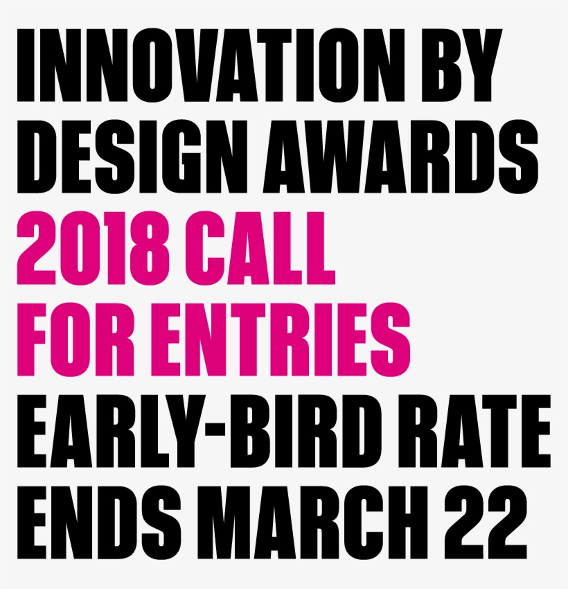 Innovation By Design Awards /// 2018 Call For Entries - Poster, transparent png