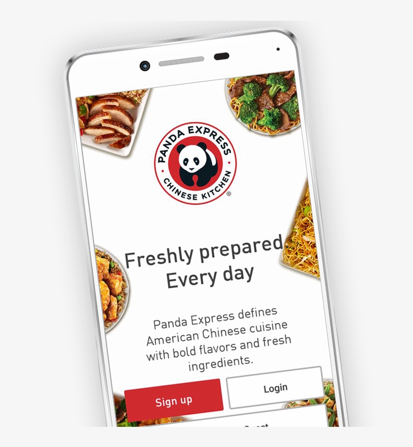 Panda Express App Homescreen Panda Express 698x806 PNG Download