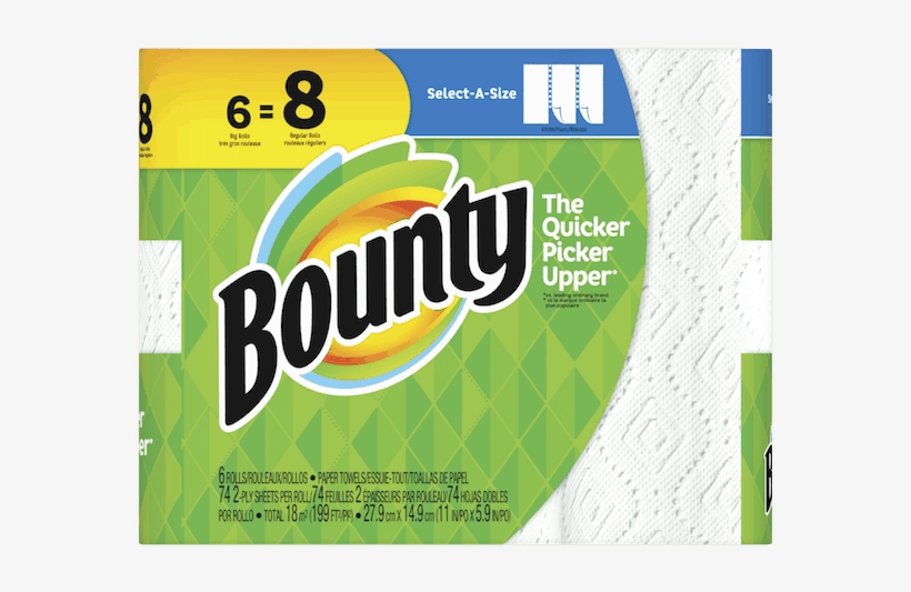 50 For Bounty® Paper Towels Or Napkins - Bounty Select A Size, transparent png