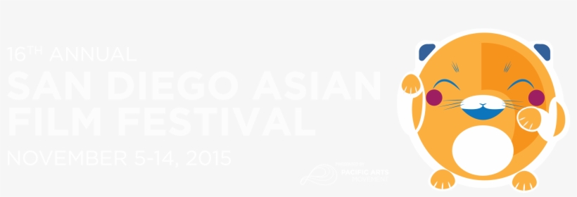 2015 San Diego Asian Film Festival - San Diego Asian Film Festival, transparent png