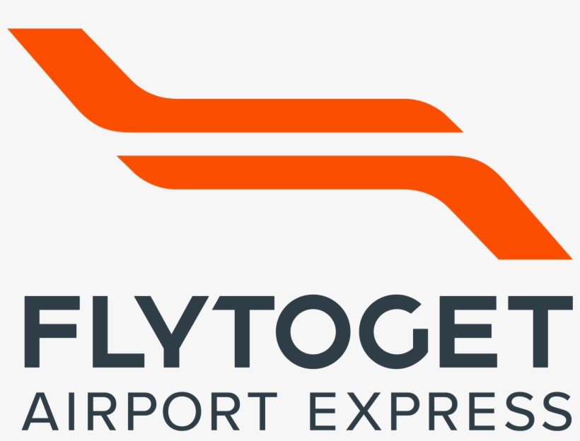 Train Company Logos - Flytoget Logo, transparent png