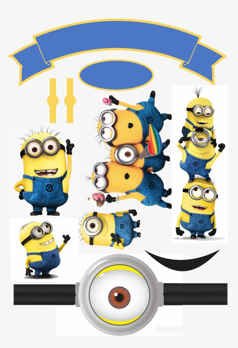 Invitation Svg Blank Despicable Me Birthday - Despicable Me Unofficial Game Characters, Tips Cheats,, transparent png