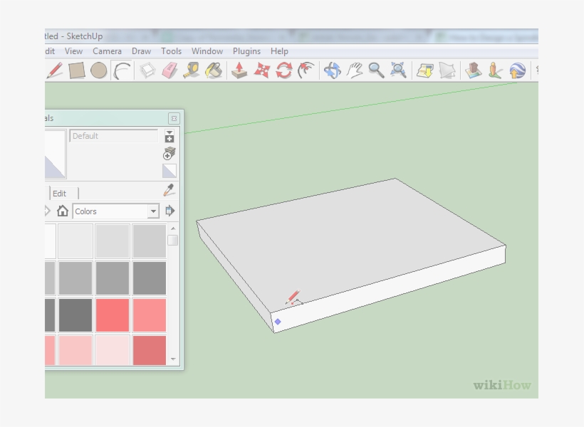 Image Titled Design A Spindleback Chair Using Sketchup - Google Sketchup, transparent png