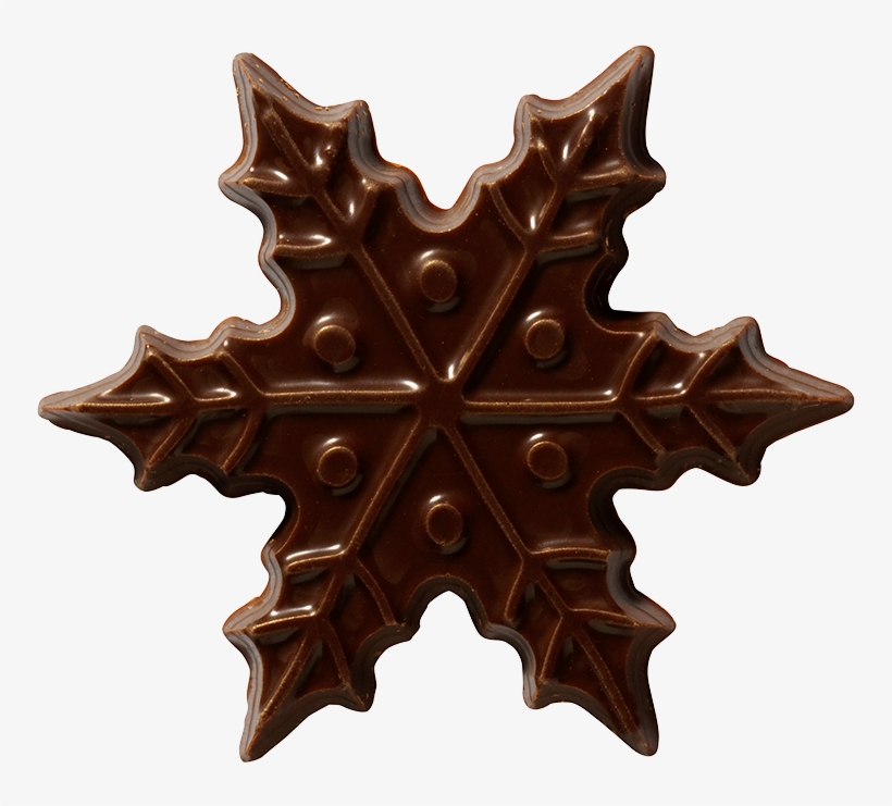 Christmas / Winter - Chocolate Snowflakes, transparent png