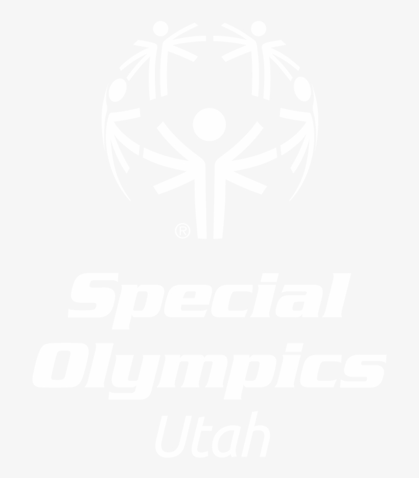 So Utah Mark Center Wht - Special Olympics 50 Years, transparent png