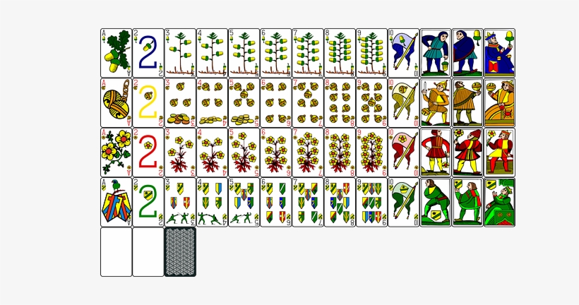 Card Game, Aisleriot, Deck, Playing, Cards, Swiss, - Swiss Deck Of Cards, transparent png