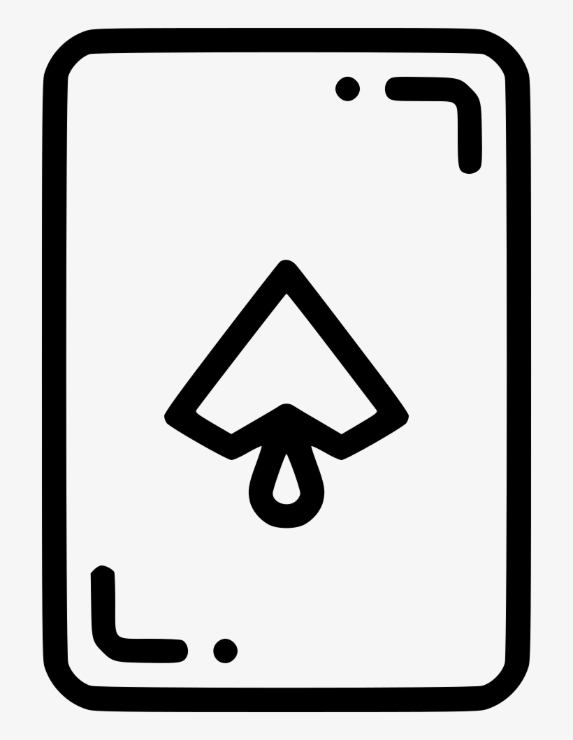 Casino Playing Card Spade Gamble Gambling Luck Comments - Gambling, transparent png