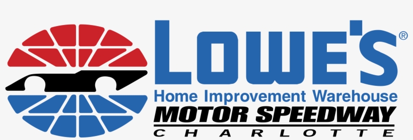 Lowe's Motor Speedway Charlotte Logo Png Transparent - Atlanta Motor Speedway, transparent png