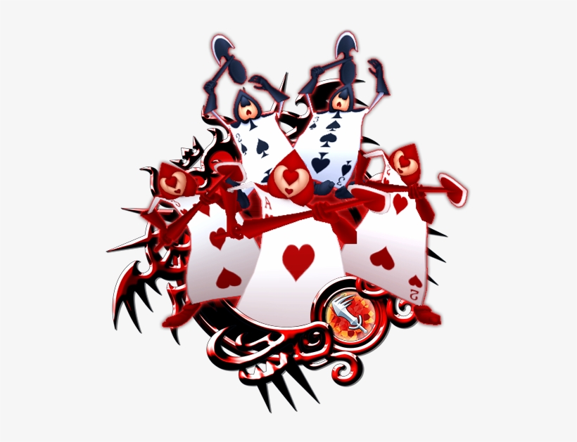 Playing Card - Alice In Wonderland Cards Png, transparent png