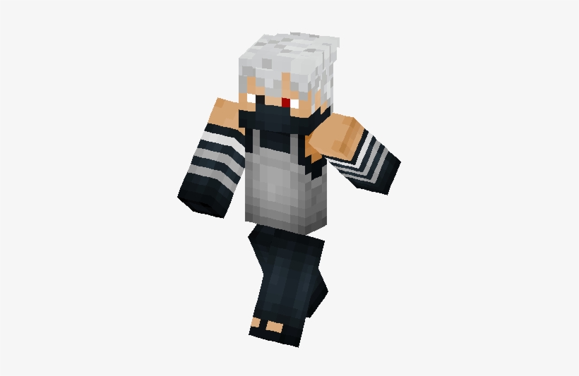 Anbu Kakashi Skin - Skin Do Kakashi Para Minecraft, transparent png