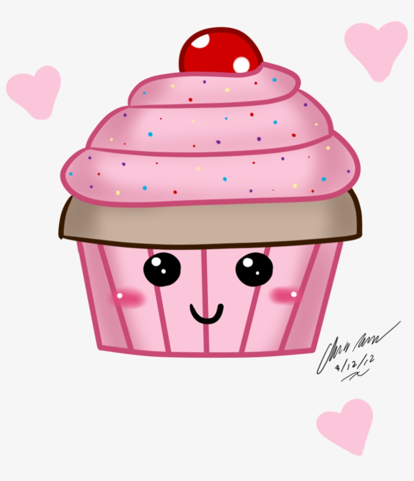 Cupcake Clipart Kawaii - Cupcake Kawaii Png, transparent png