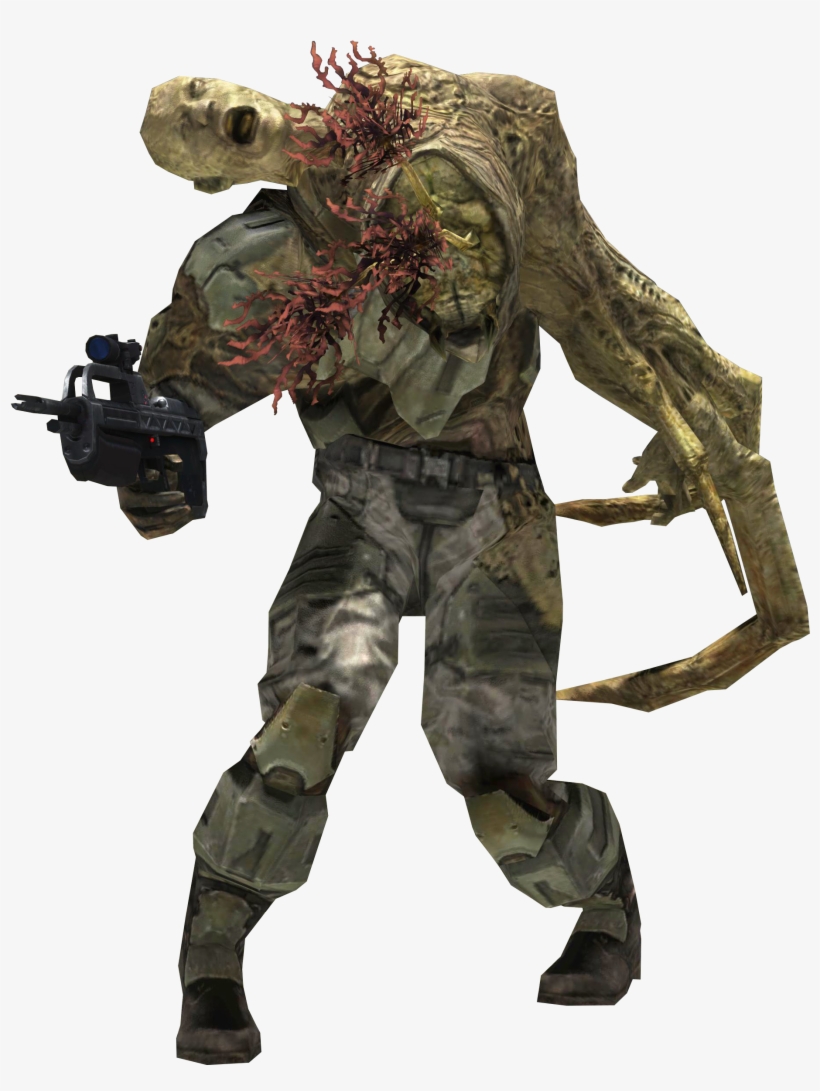 Human Flood Combat Form H3 - Halo Flood, transparent png