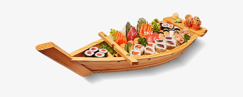 Barca De Sushi Png - Barca Sushi Png, transparent png