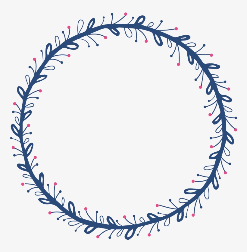 Cartoon Border Wreath 800*800 Transprent Png Free - Drawing, transparent png