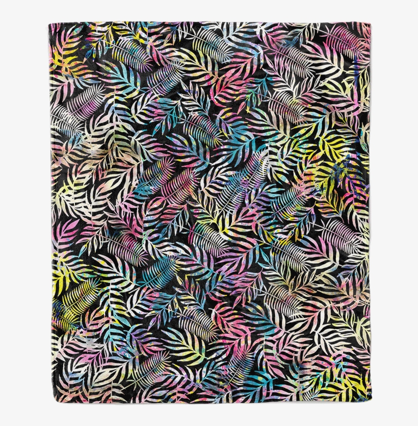 Rainbow Jungle Blanket - Pattern, transparent png
