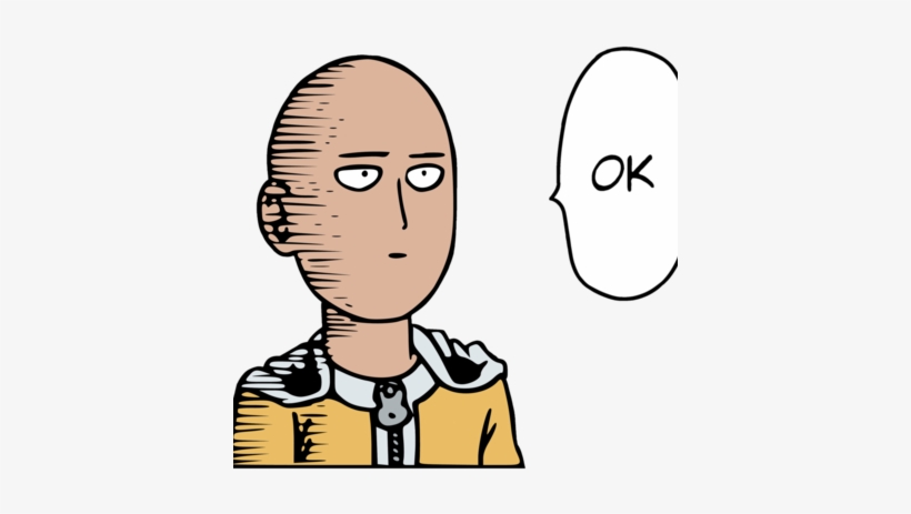One Punch Man @racuna@mstdn - One Punch Man Emotes, transparent png