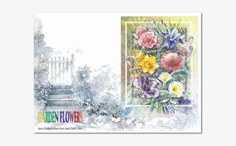 Miniature Sheet First Day Cover - Bouquet, transparent png