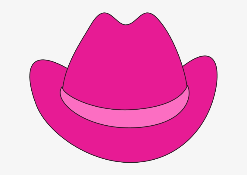 Cowboy Boots And Hats Clip Art - Cowgirl Hat Clipart, transparent png
