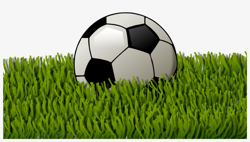 This Free Icons Png Design Of Soccer Ball On Grass, transparent png