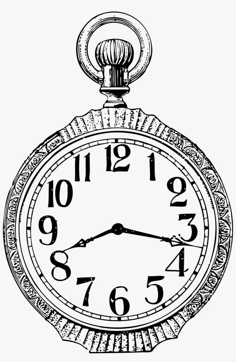Watch Gears Drawing At Getdrawings - Reloj De Bolsillo Dibujo, transparent png