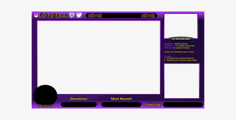 Download Transparent Twitch Overlays - PNGkit