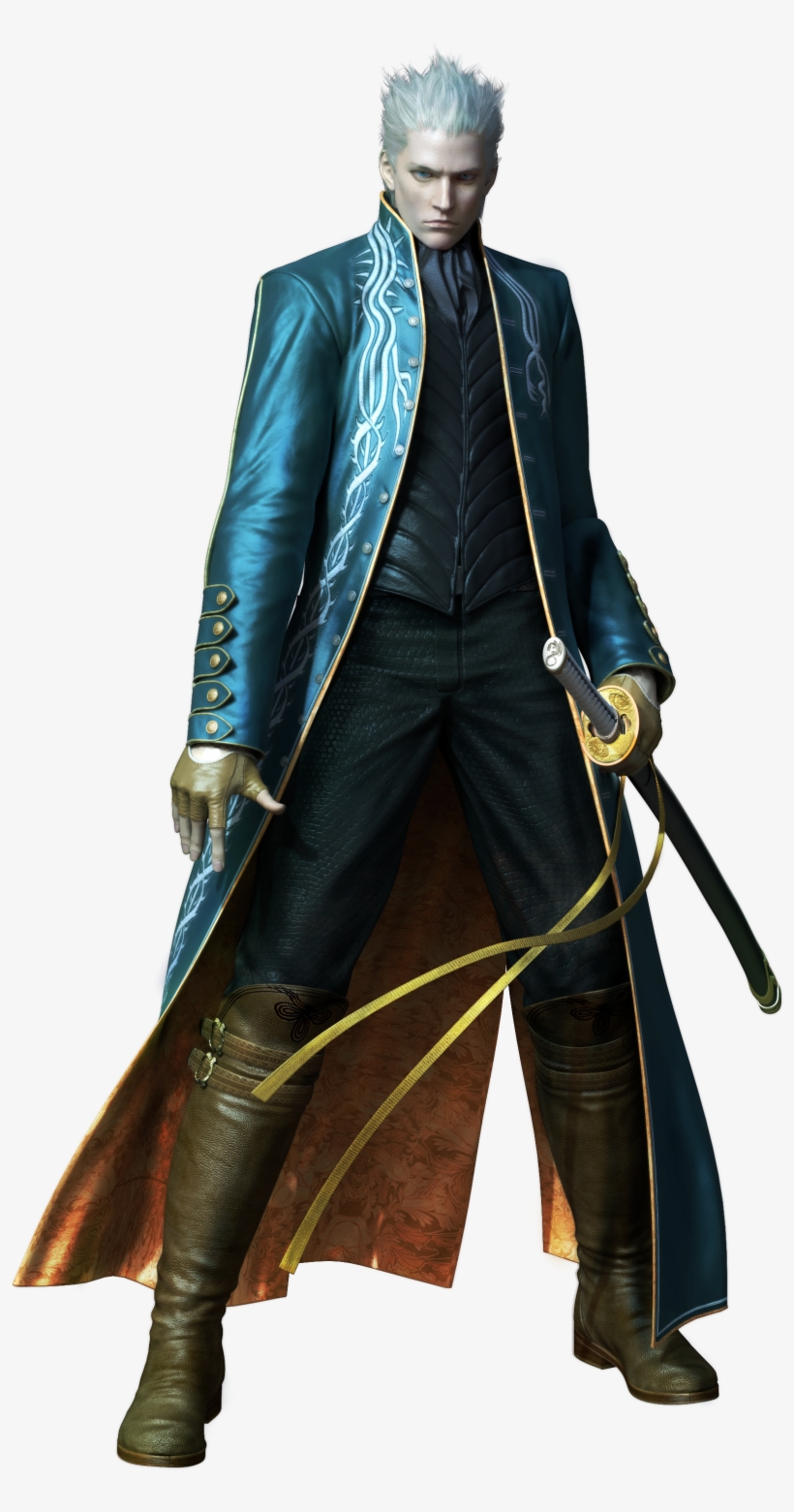 Vergil Devil May Cry Png Image, transparent png