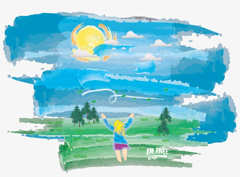 Im Free - Visual Arts, transparent png